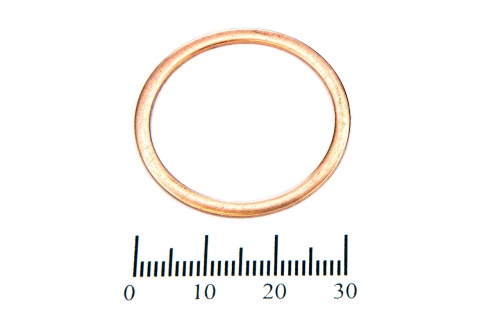 Шайба медная 27х32х1.0