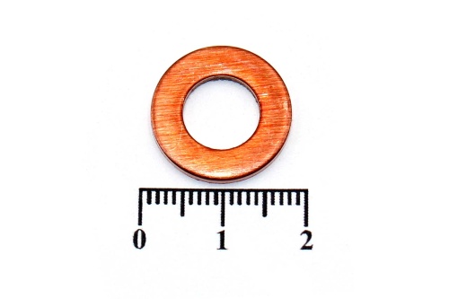 Шайба медная 9х17х1.5