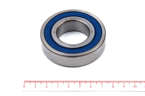 Подшипник 6206 2RS (6-180206 АС17) 30*62*16мм ГПЗ/СПЗ-4 (шт)