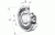 Подшипник 6207 2RS (180207) 35*72*17мм (шт)