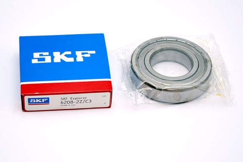 Подшипник SKF 6208 ZZ C3 (80208 (76)) 40*80*18мм (шт)