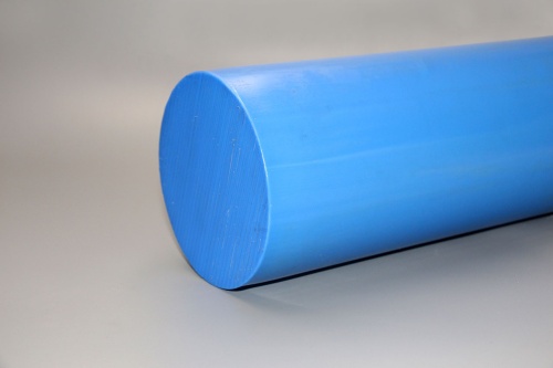 Капролон стержень Ф 120 мм MC 901 BLUE (1000 мм, 14,7 кг) синий Китай