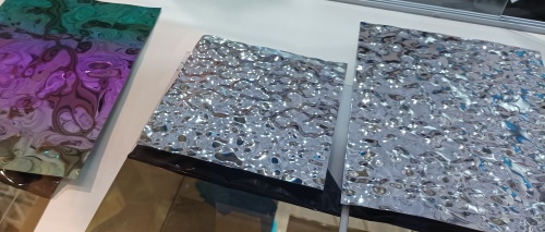 Лист нитрид титана 0,4х1000х2000 AISI 430 зеркало глянец