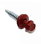 Саморез кровельный 4.8x35 RAL 3005 по дереву (3 000шт) арт.1185844CDEK